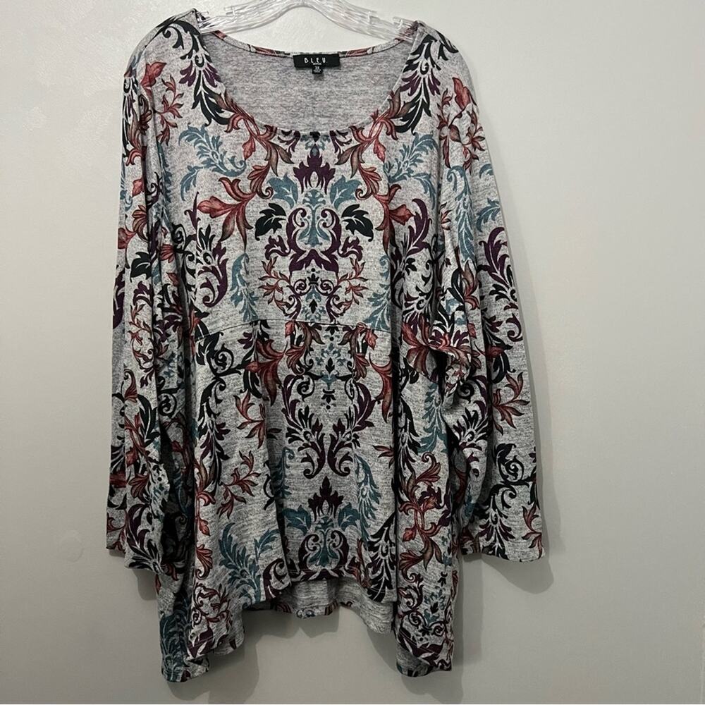 B.L.E.U. Woman Soft Pullover Lightweight Sweater Side Pockets | Women’s Size 3X